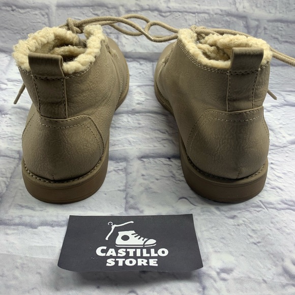 New Sonoma ankle Suede Boots snow 7.5 - Picture 4 of 6